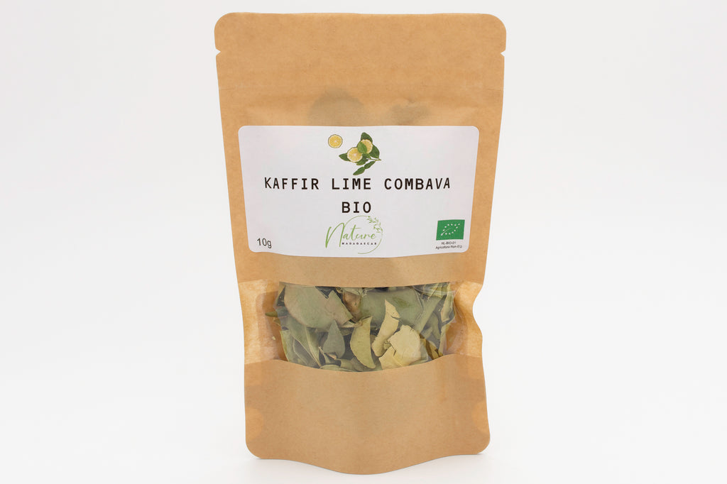 Foglie essiccate di Kaffir lime Combava bio