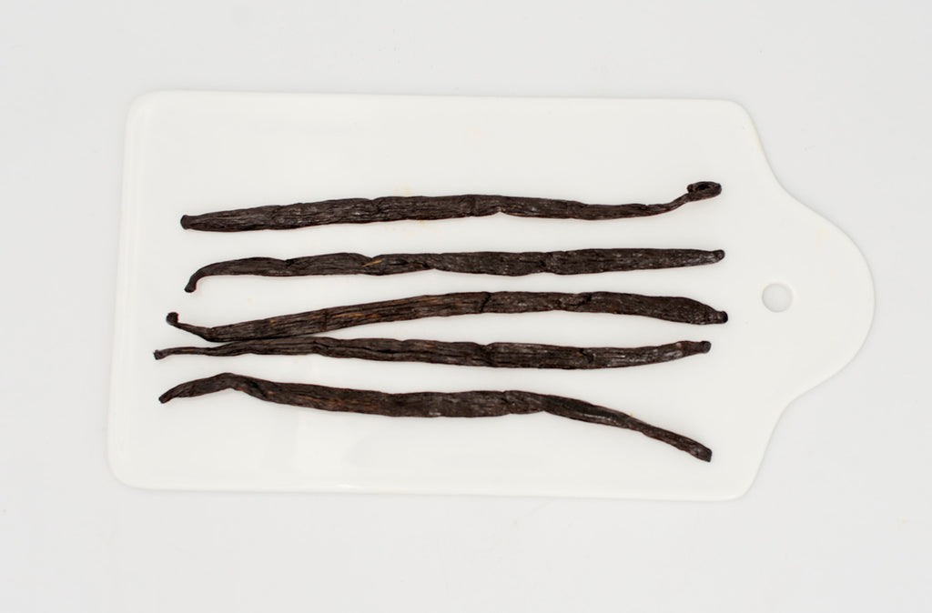 Organic Bourbon Black Vanilla Pods Gourmet - 15 - 18 cm