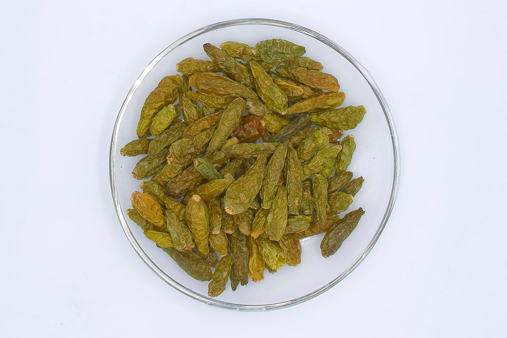 Piment Pili bec d'oiseau vert