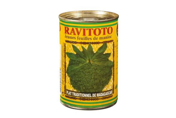 Ravitoto - Feuilles de manioc pilées